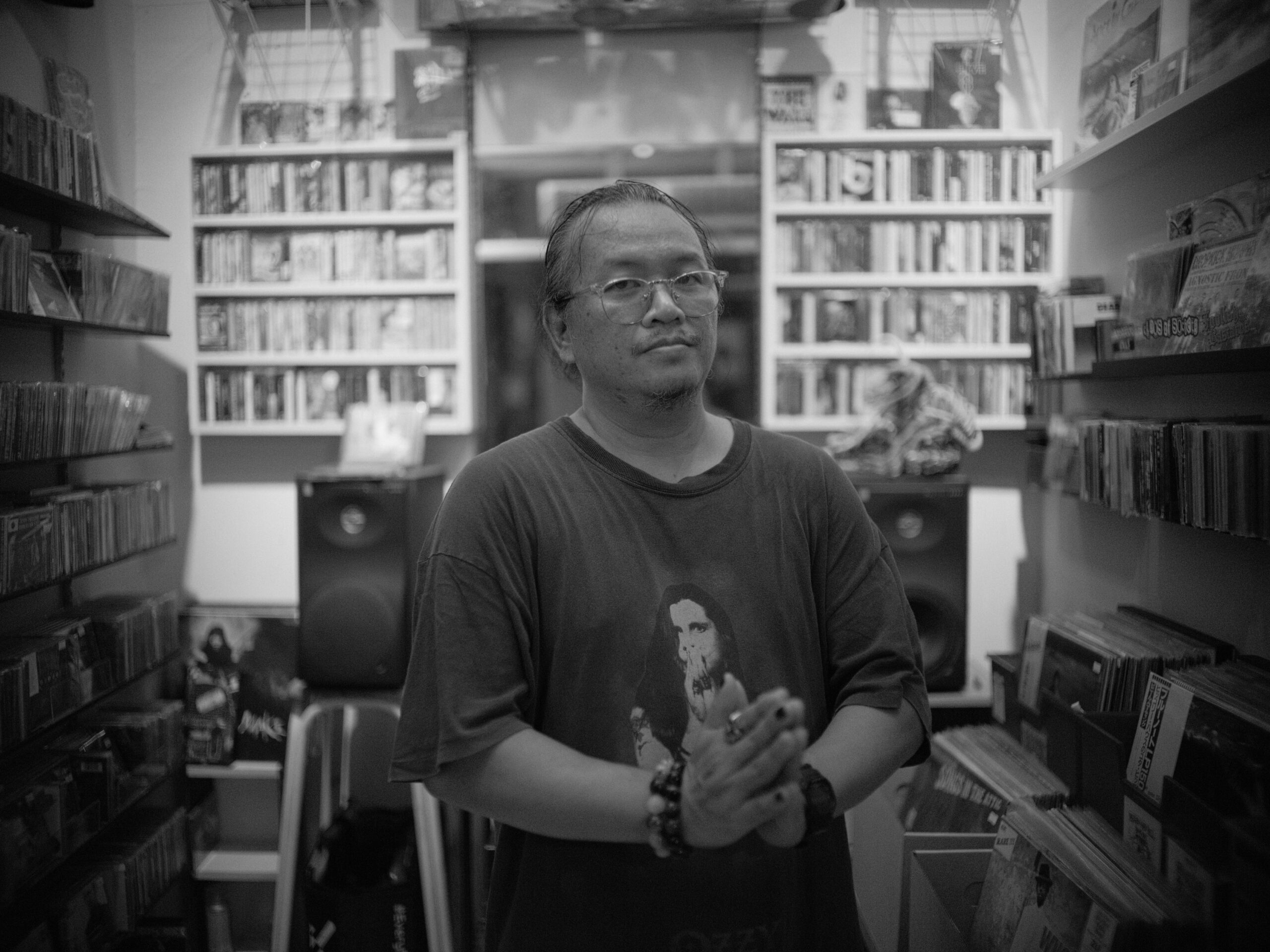 Poowanat of Heaven and Hell Record Shop